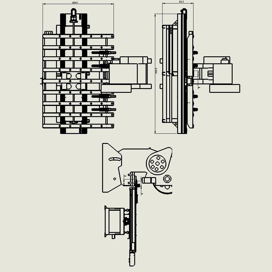 Full-Sheet Feeding Machine for Punch Press